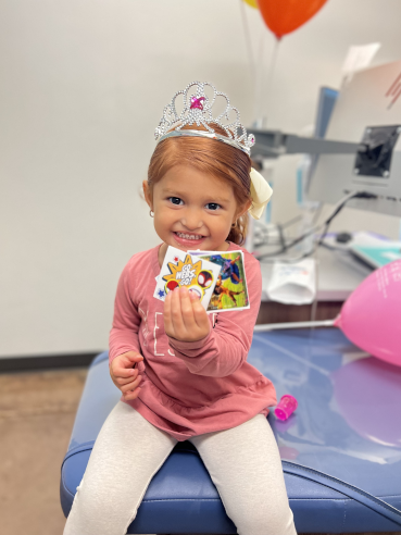 Happy El Paso Patient with Prizes