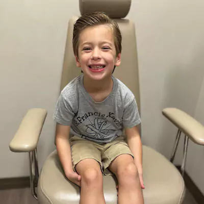 Space Maintainers for Kids El Paso Patient Receiving Dental Care